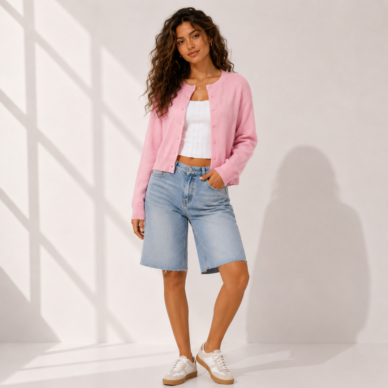 Noa Cropped Cardigan