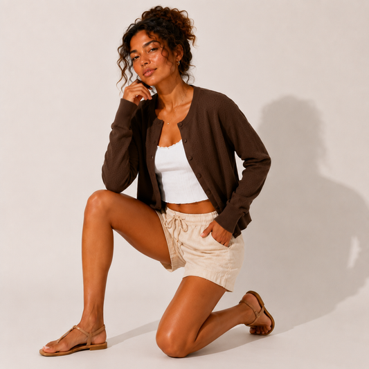 Noa Cropped Cardigan