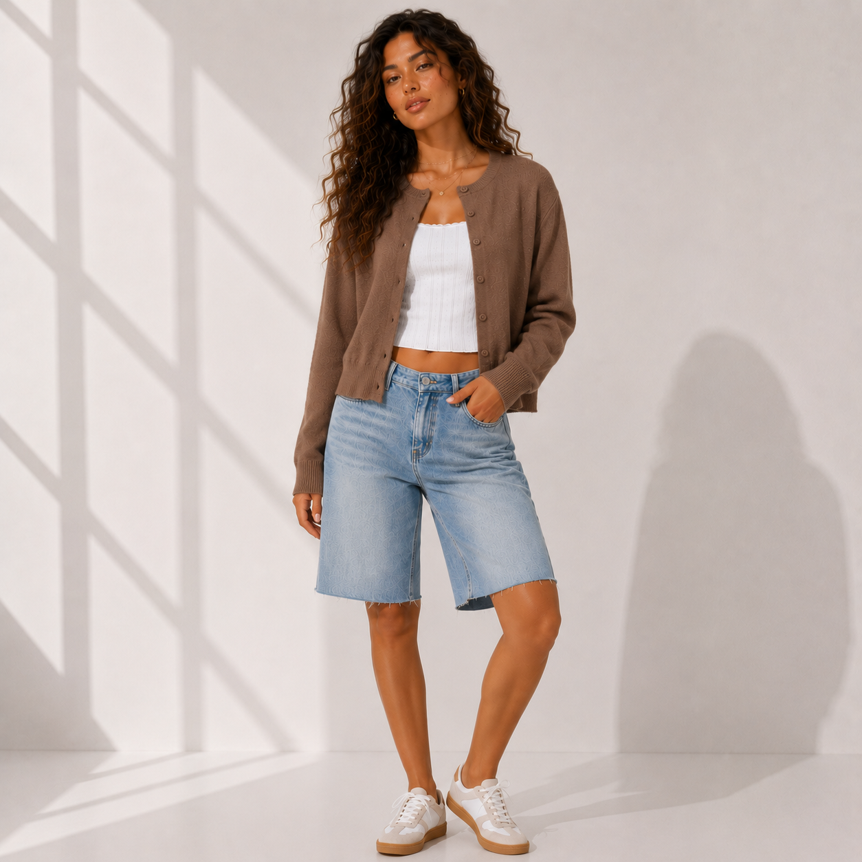 Noa Cropped Cardigan