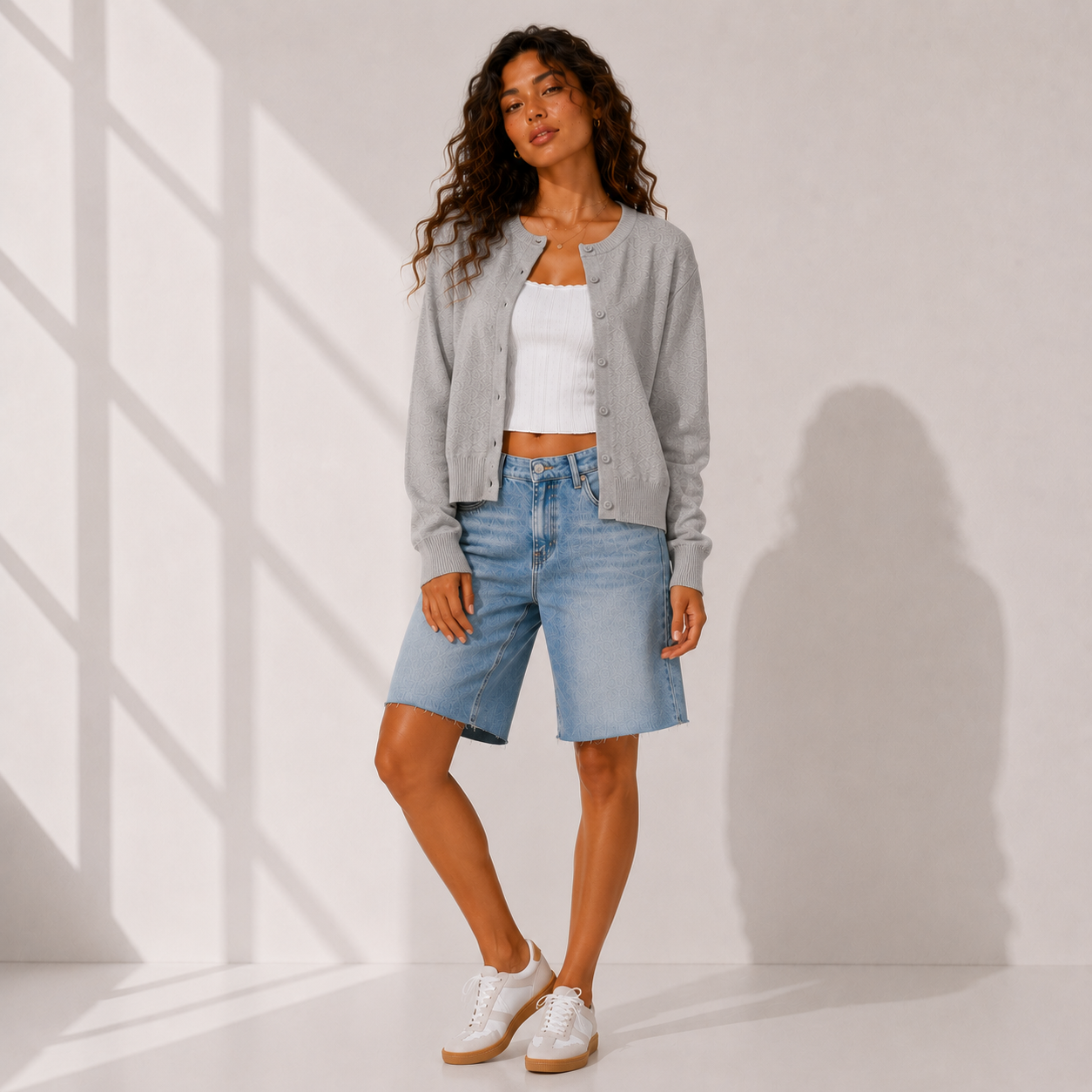 Noa Cropped Cardigan
