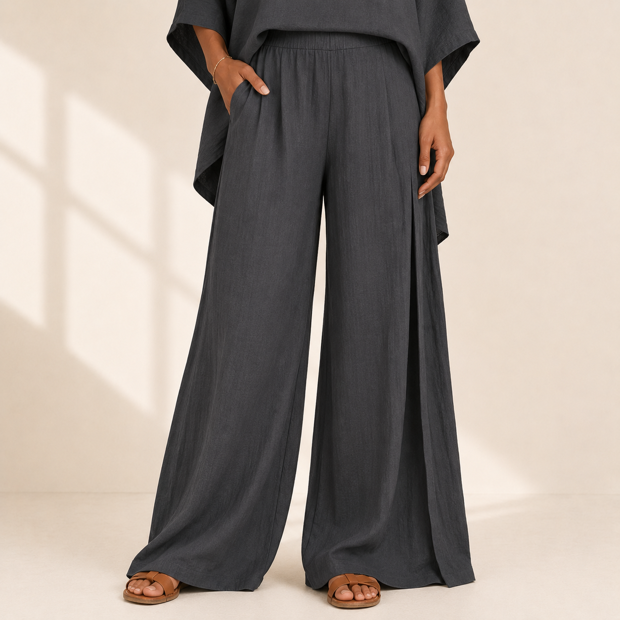 Sienna Draped Two-Piece Set