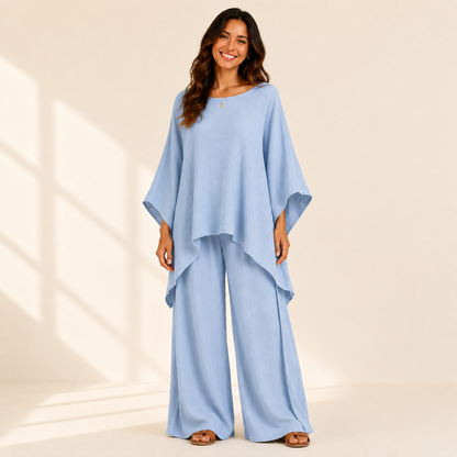 Sienna Draped Two-Piece Set