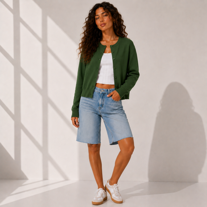 Noa Cropped Cardigan