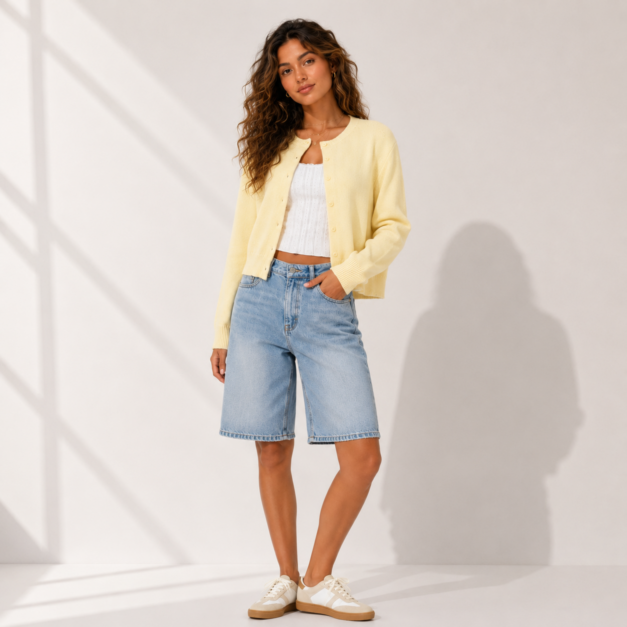 Noa Cropped Cardigan