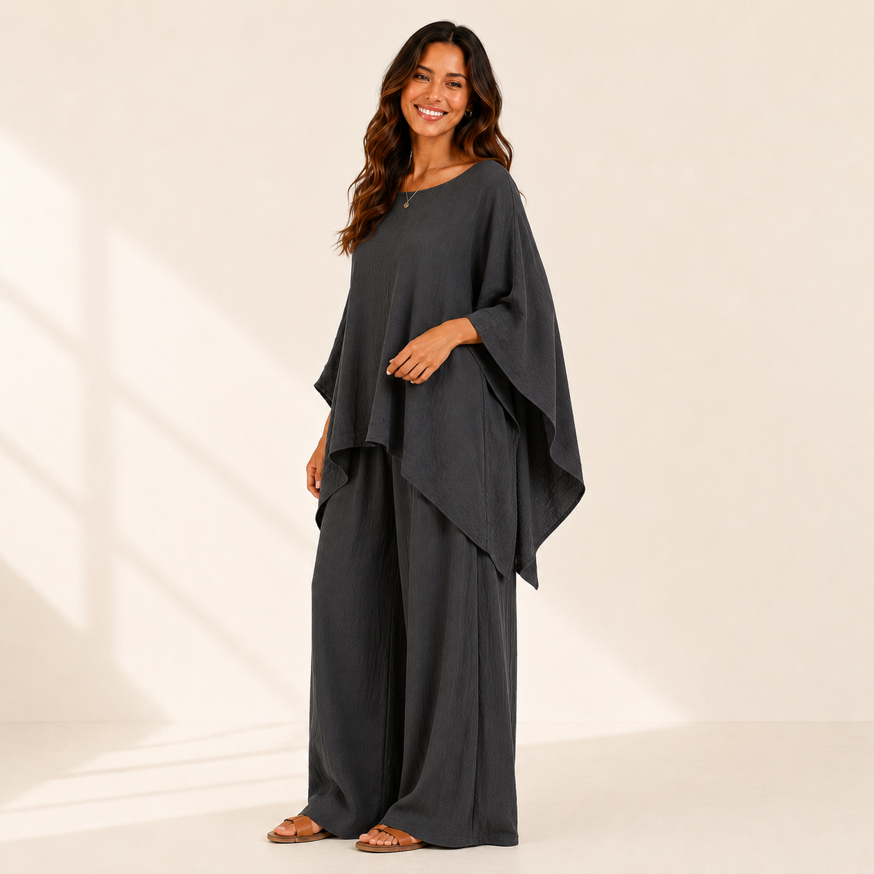 Sienna Draped Two-Piece Set
