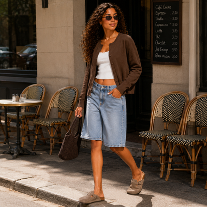 Noa Cropped Cardigan